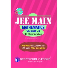 JEE Main - Mathematics Volume - II (XII Class)